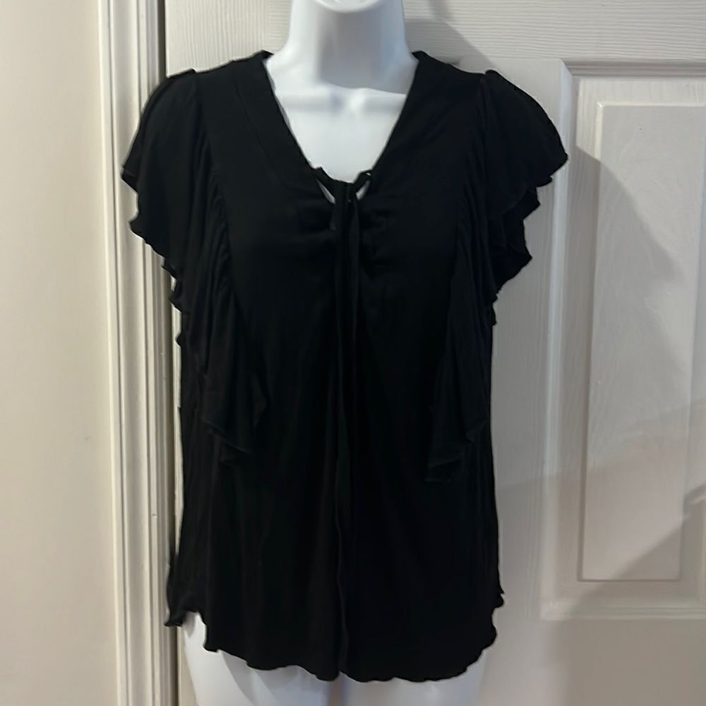 Ella Moss waffle top size M‎